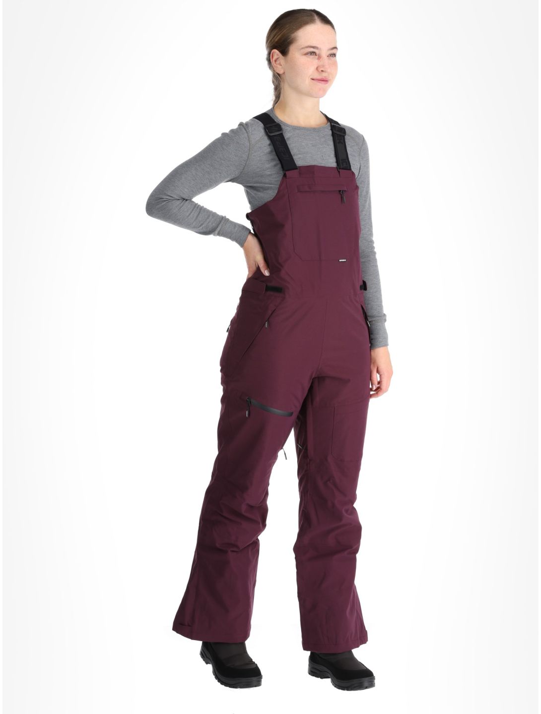 Icepeak, Cantrall pantalones de esquí mujeres Plum púrpura 