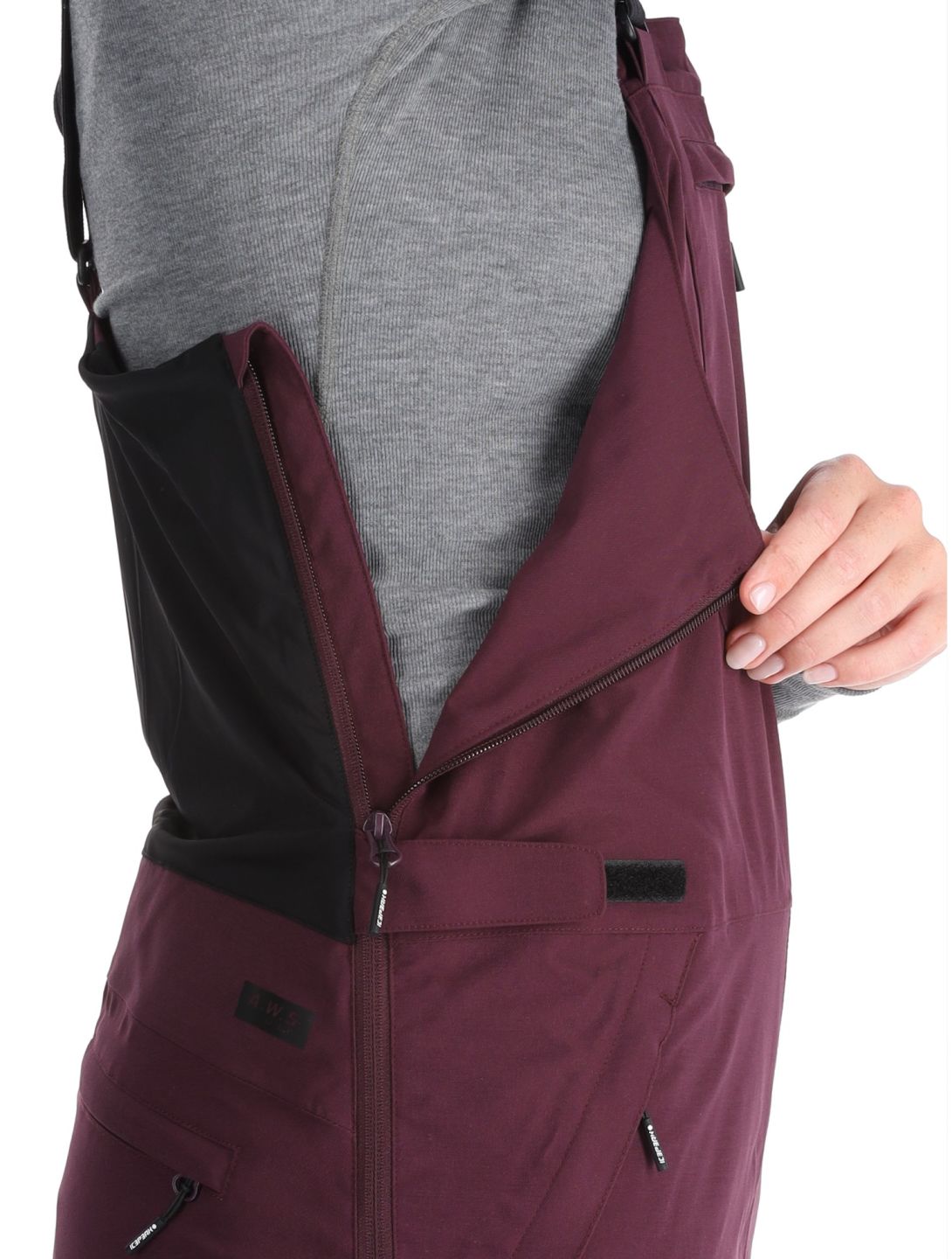 Icepeak, Cantrall pantalones de esquí mujeres Plum púrpura 