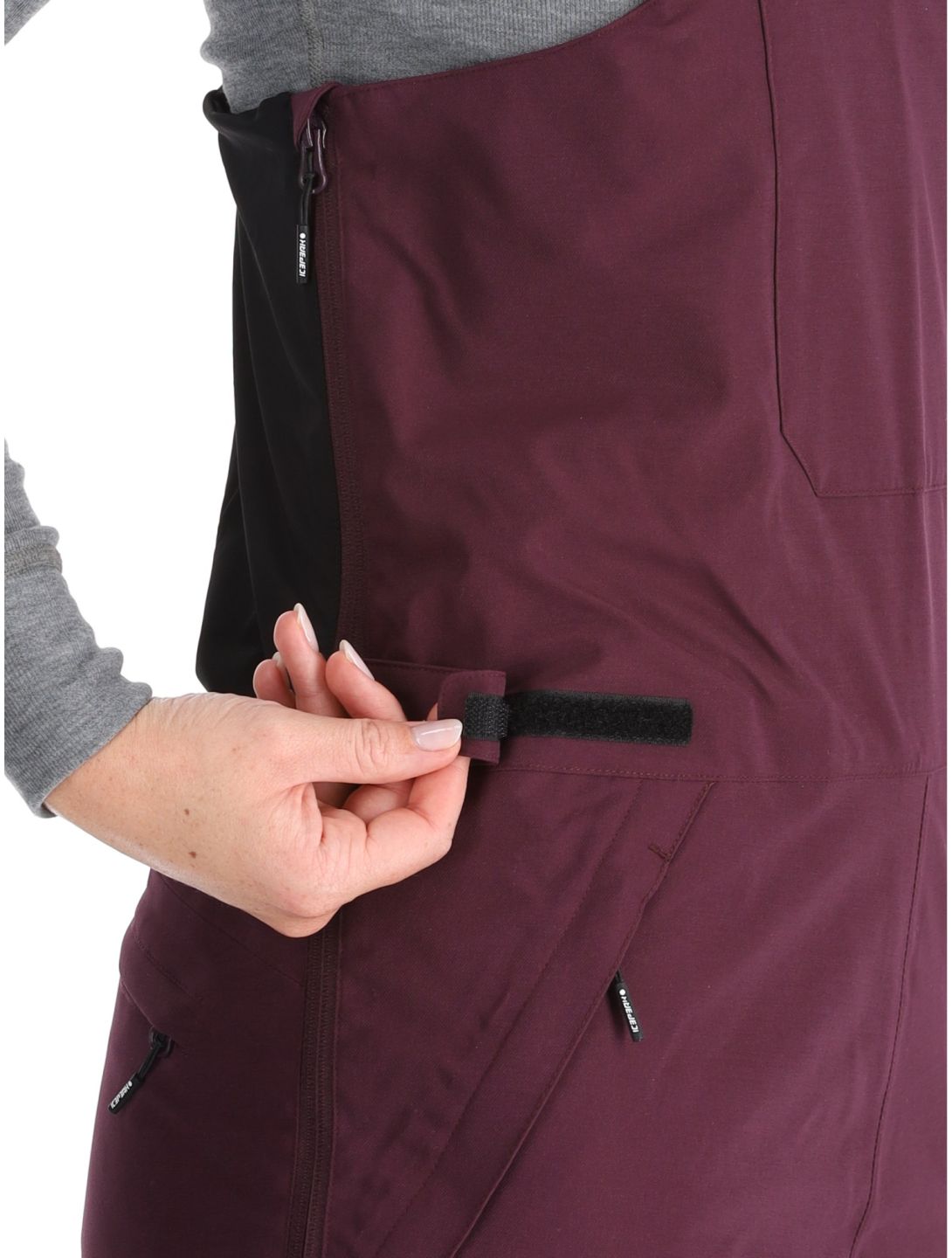 Icepeak, Cantrall pantalones de esquí mujeres Plum púrpura 