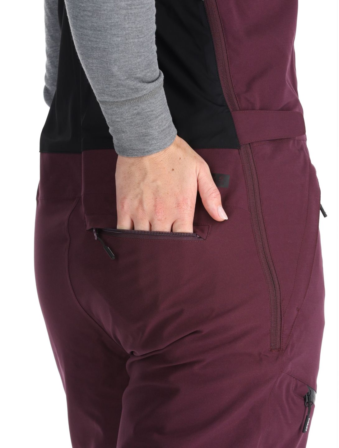 Icepeak, Cantrall pantalones de esquí mujeres Plum púrpura 