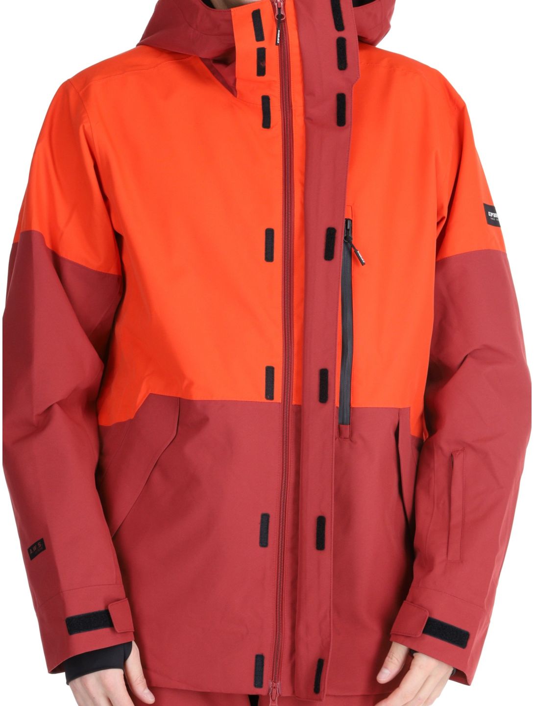 Icepeak, Casco chaqueta de esquí hombres Burned Orange naranja 