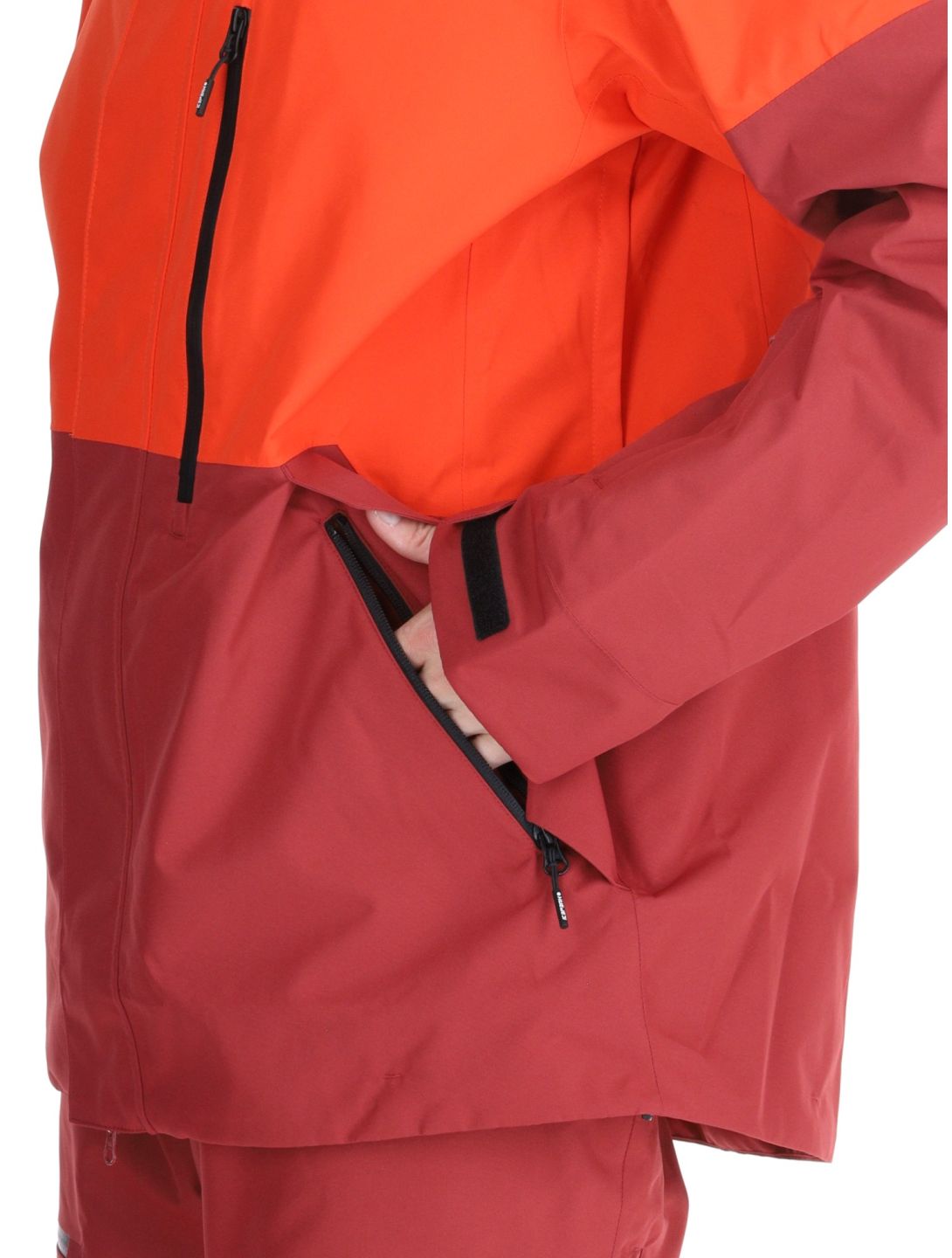 Icepeak, Casco chaqueta de esquí hombres Burned Orange naranja 