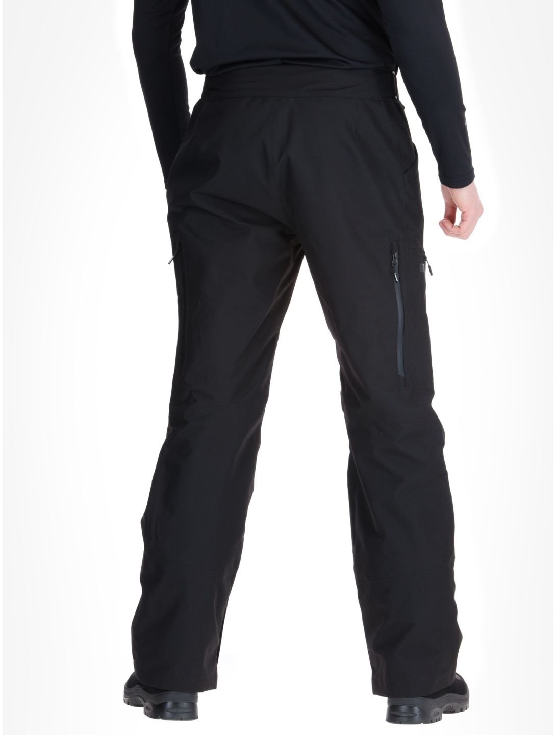 Icepeak, Caspian pantalones de esquí hardshell hombres Black negro 