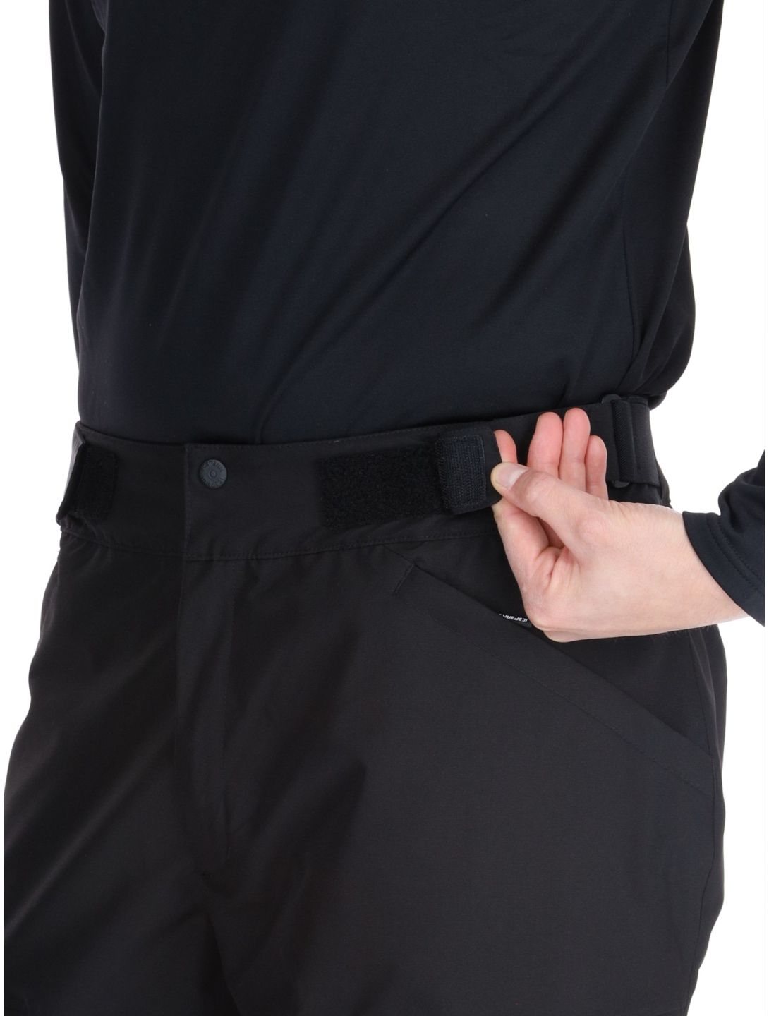 Icepeak, Caspian pantalones de esquí hardshell hombres Black negro 