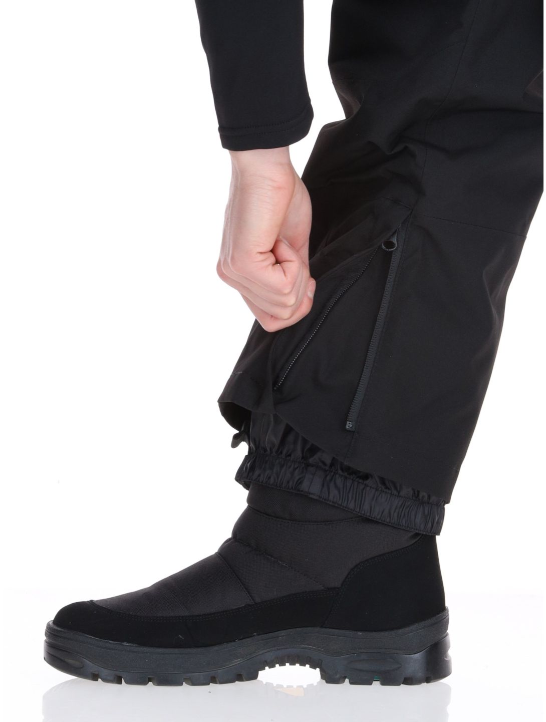 Icepeak, Caspian pantalones de esquí hardshell hombres Black negro 