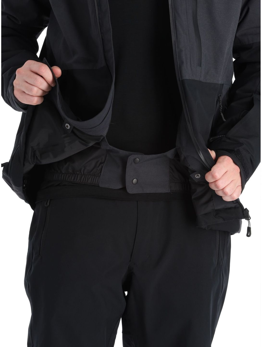 Icepeak, Castres chaqueta de esquí hombres Black negro 