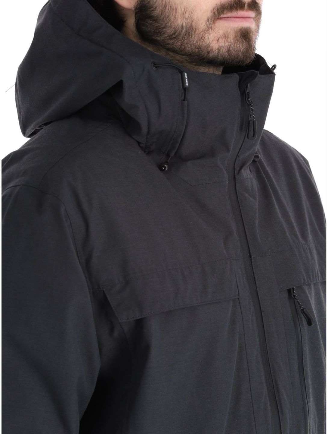 Icepeak, Castres chaqueta de esquí hombres Black negro 