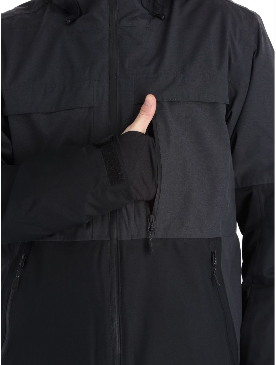 Icepeak, Castres chaqueta de esquí hombres Black negro 