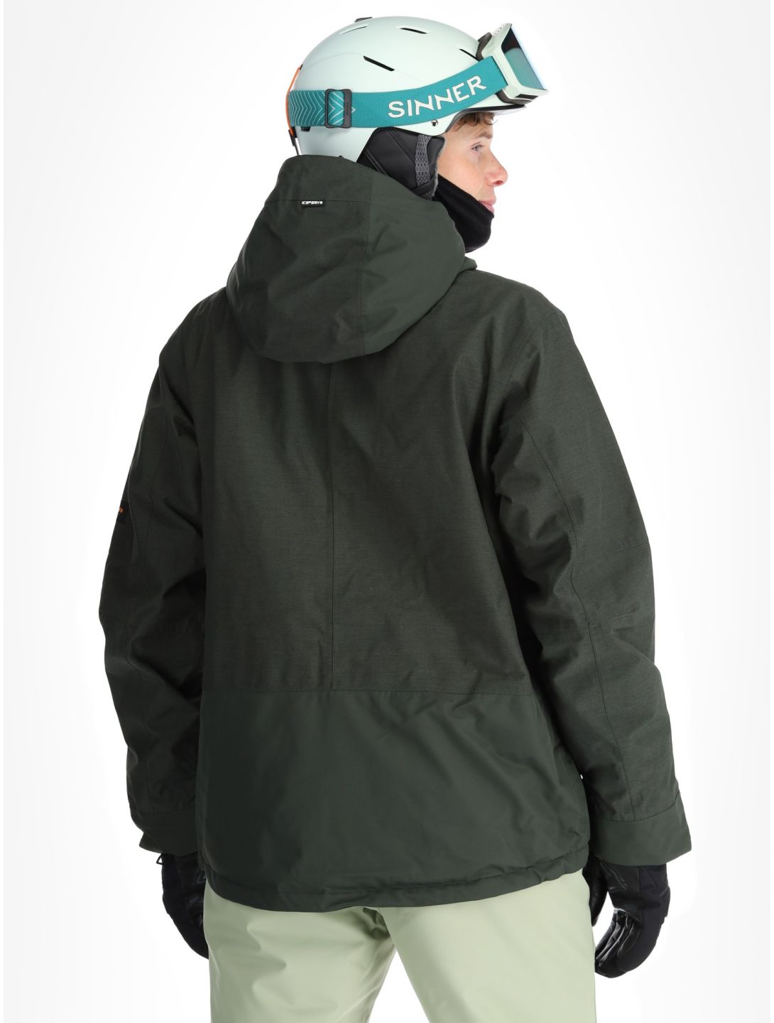 Icepeak, Castres chaqueta de esquí hombres Dark Olive verde 