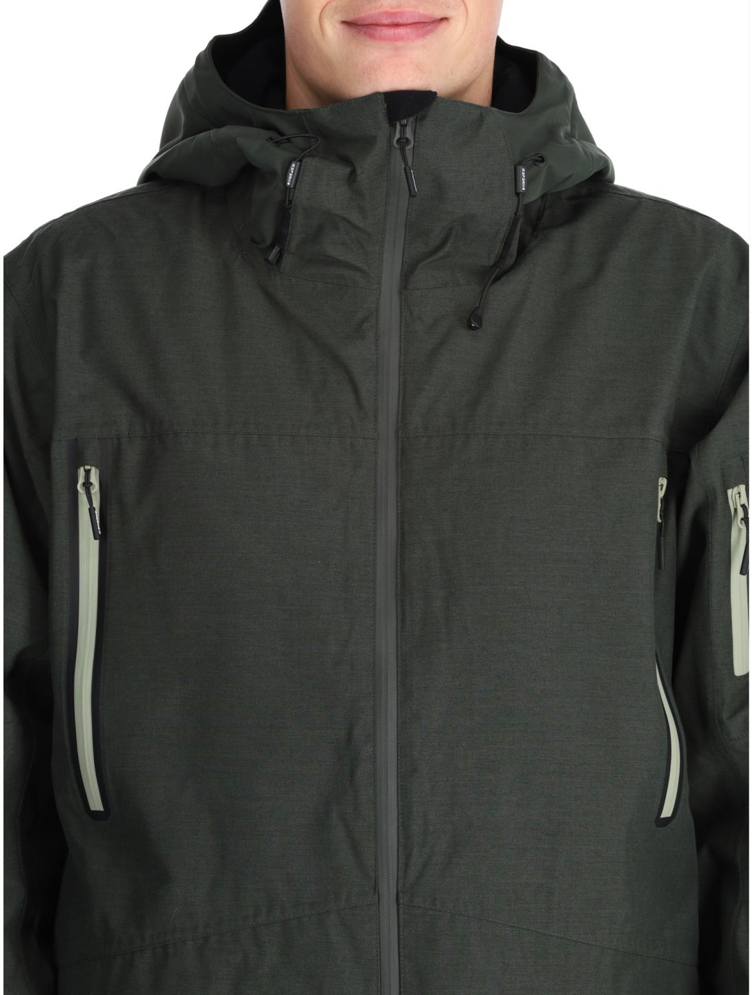 Icepeak, Castres chaqueta de esquí hombres Dark Olive verde 