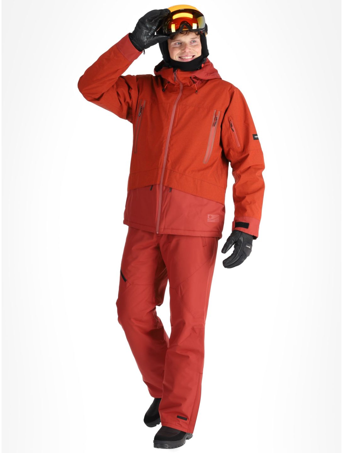 Icepeak, Castres chaqueta de esquí hombres Orange naranja 