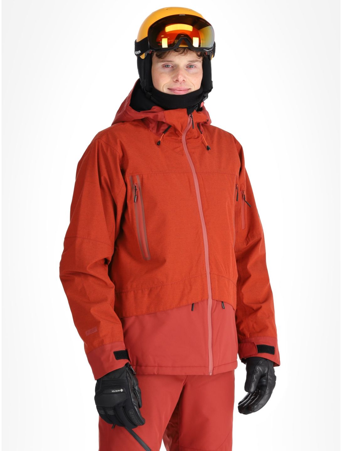 Icepeak, Castres chaqueta de esquí hombres Orange naranja 