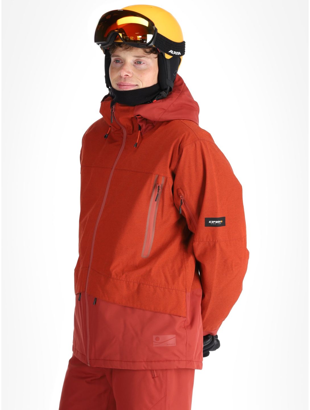 Icepeak, Castres chaqueta de esquí hombres Orange naranja 