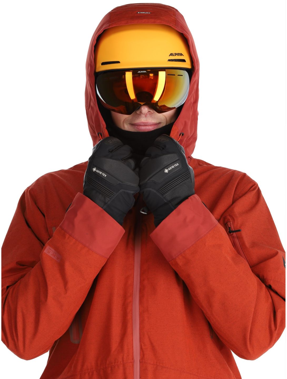 Icepeak, Castres chaqueta de esquí hombres Orange naranja 