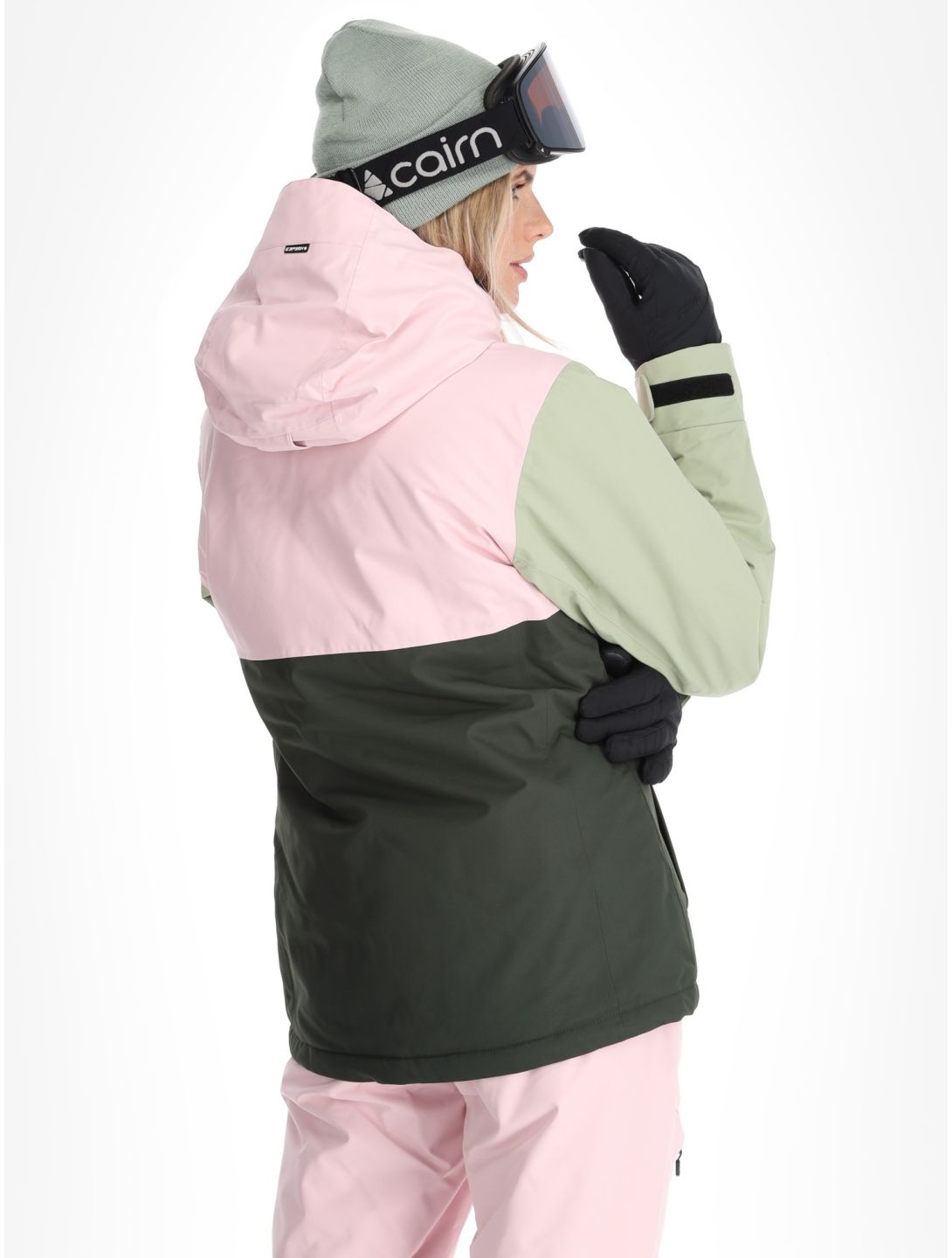 Icepeak, Cathay chaqueta de esquí mujeres Asparagus verde 