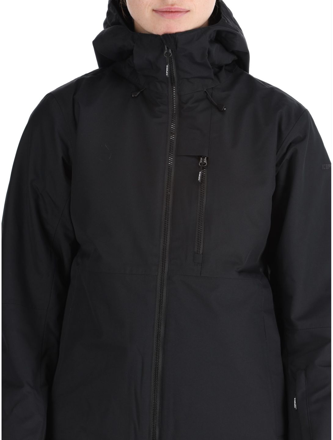 Icepeak, Cathay chaqueta de esquí mujeres Black negro 