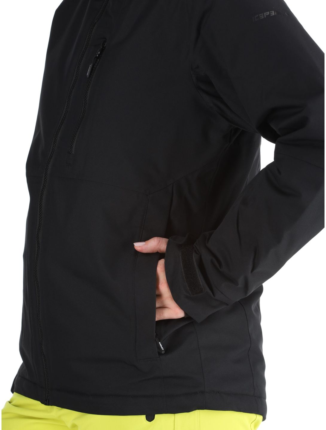 Icepeak, Cathay chaqueta de esquí mujeres Black negro 