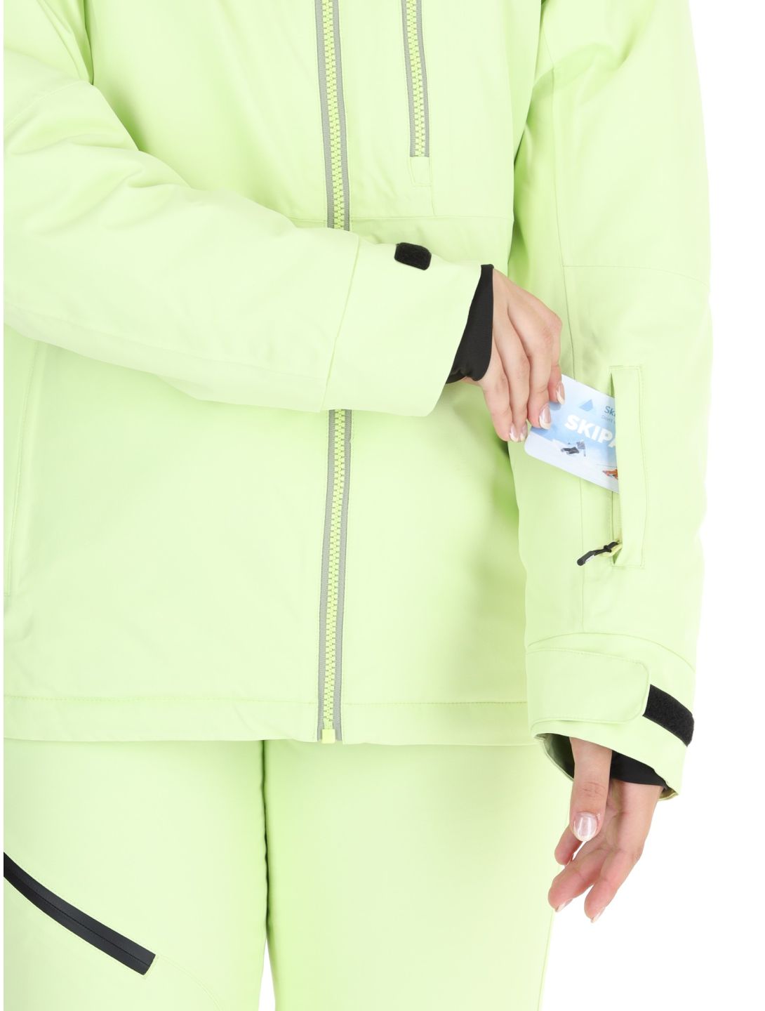 Icepeak, Cathay chaqueta de esquí mujeres Light Green verde 