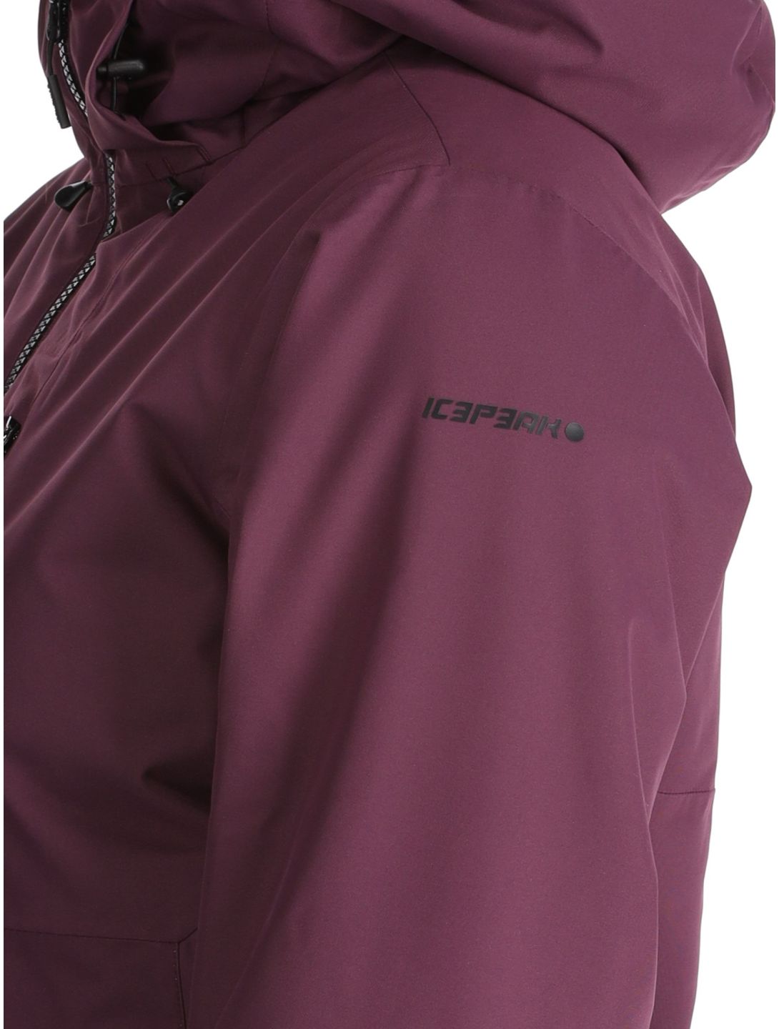 Icepeak, Cathay chaqueta de esquí mujeres Plum púrpura 