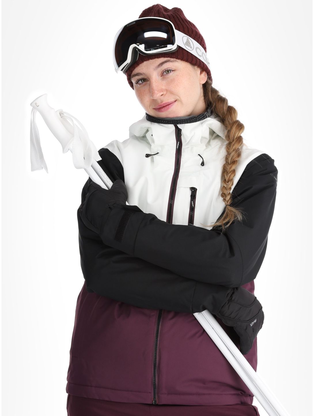 Icepeak, Cathay chaqueta de esquí mujeres Violet púrpura 