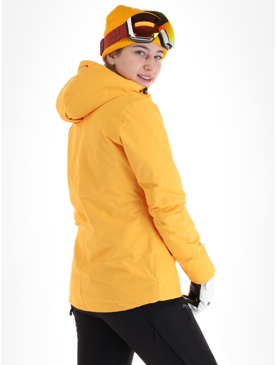 Icepeak, Cathay chaqueta de esquí mujeres Yellow amarillo 