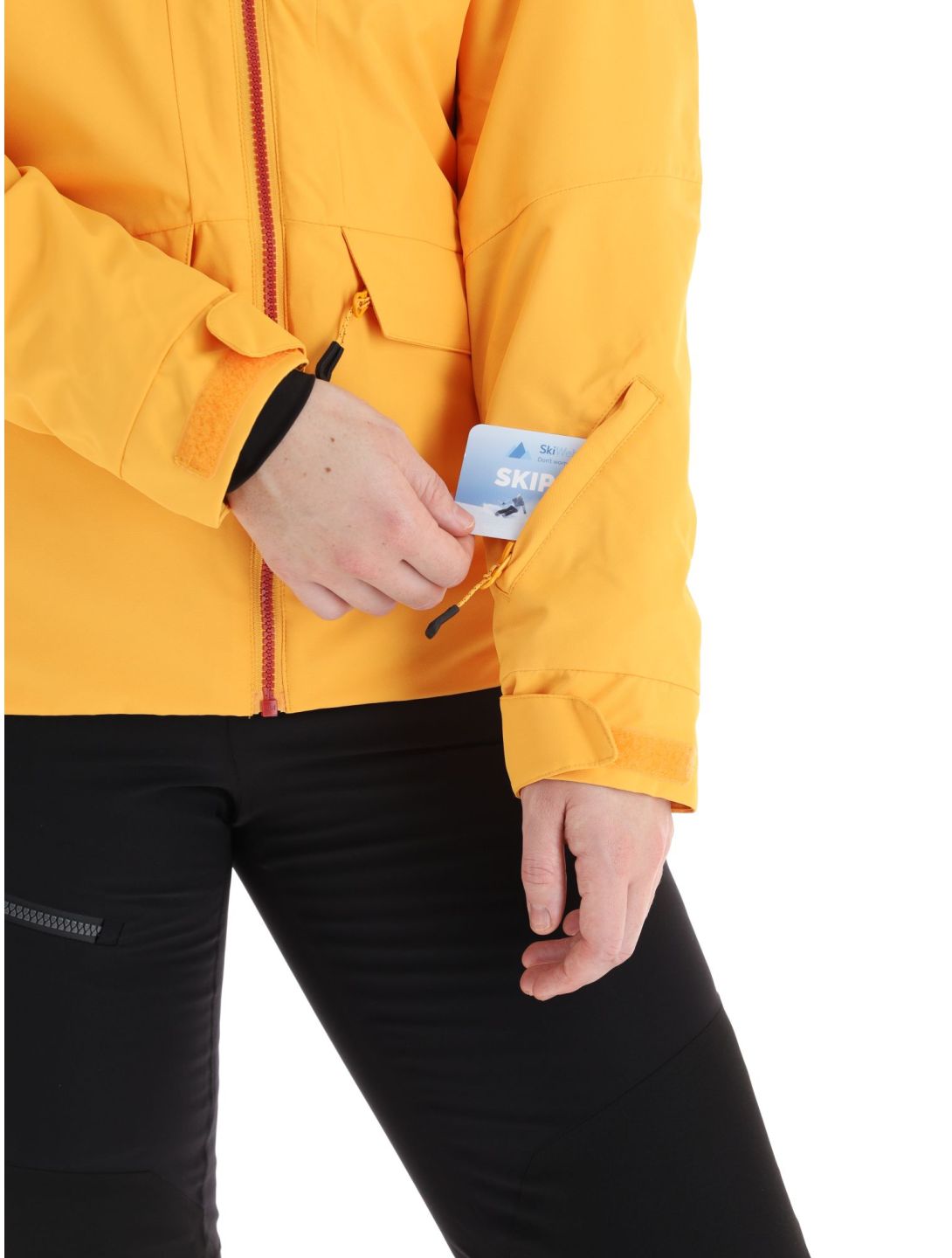 Icepeak, Cathay chaqueta de esquí mujeres Yellow amarillo 