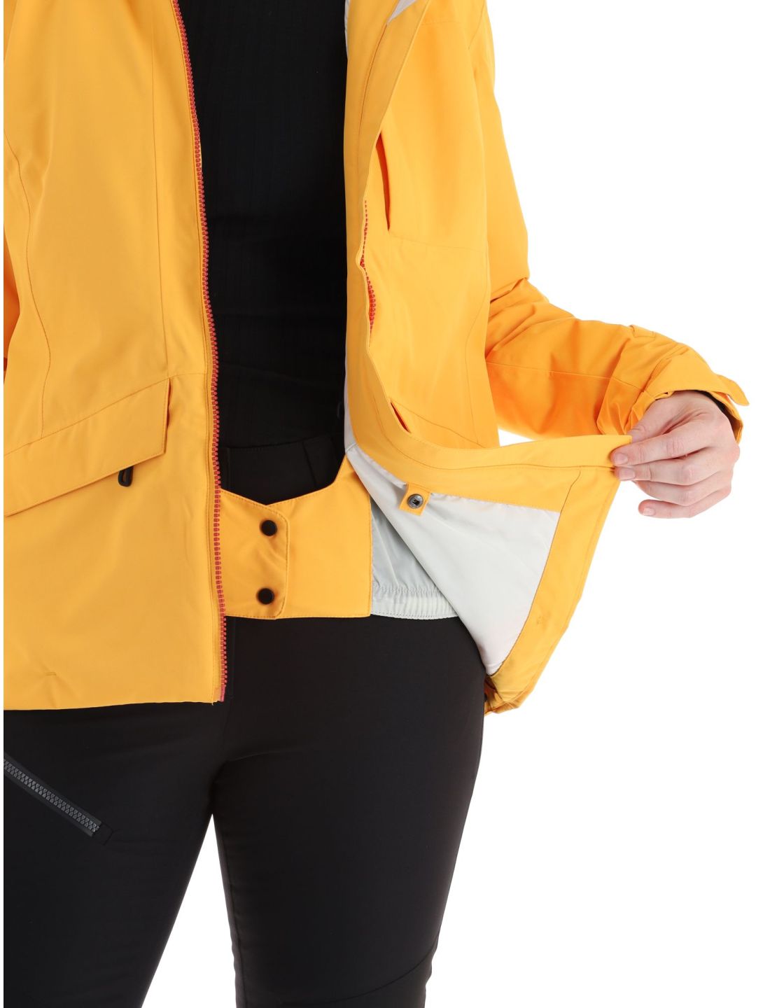 Icepeak, Cathay chaqueta de esquí mujeres Yellow amarillo 