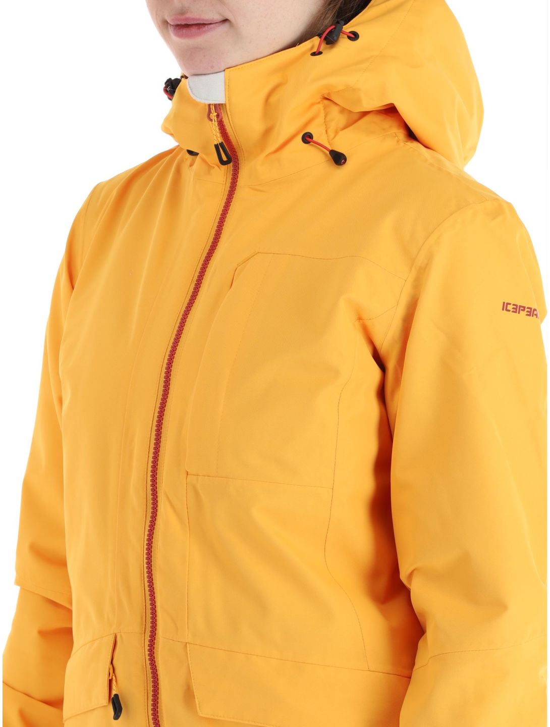 Icepeak, Cathay chaqueta de esquí mujeres Yellow amarillo 