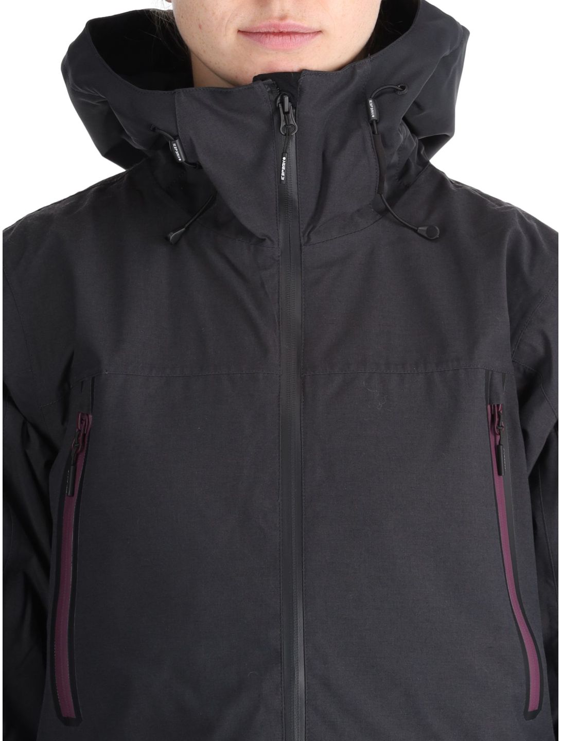 Icepeak, Cavour chaqueta de esquí mujeres Anthracite gris 