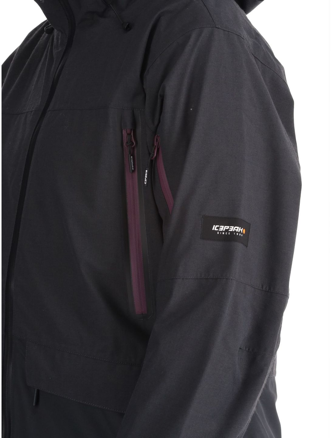 Icepeak, Cavour chaqueta de esquí mujeres Anthracite gris 