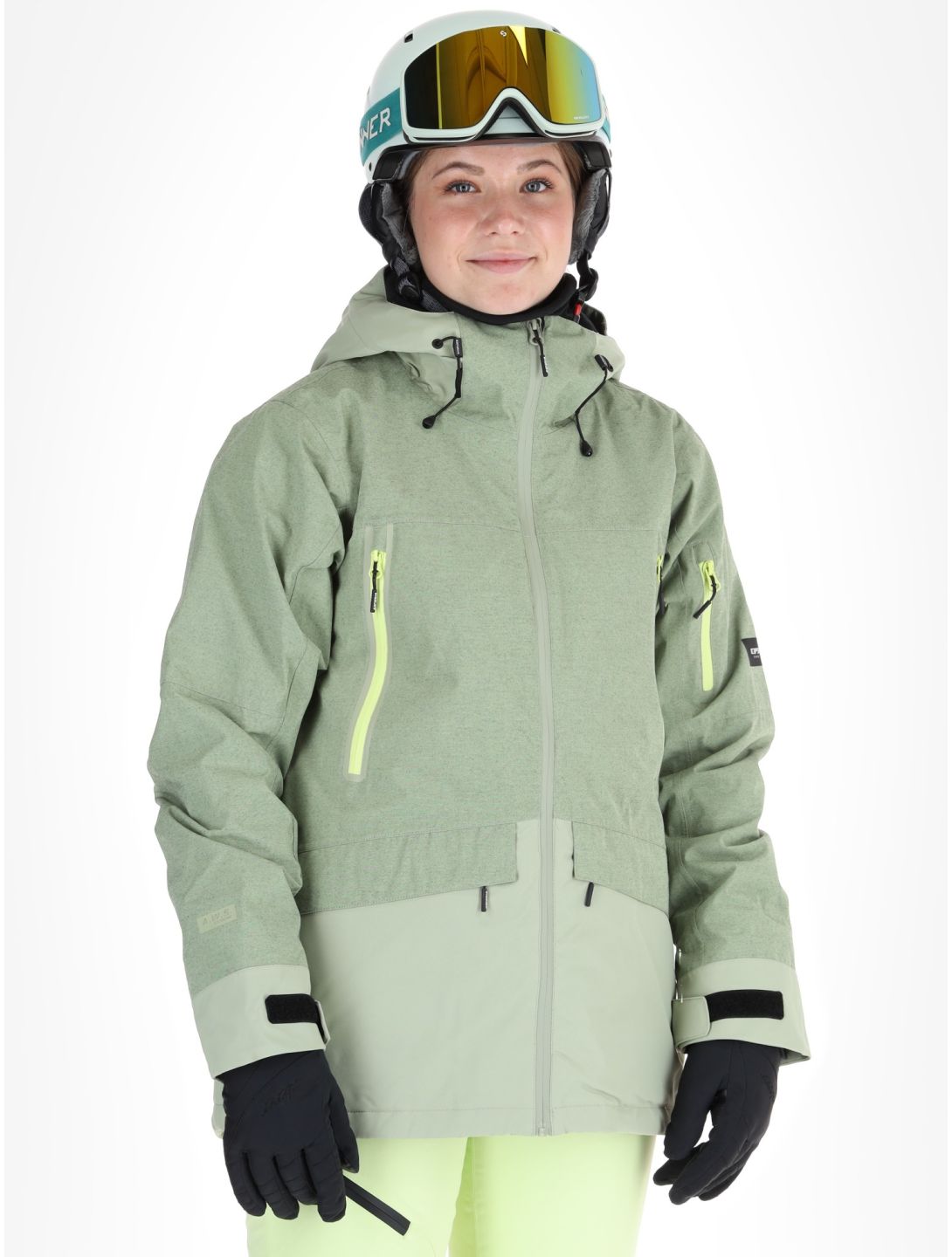 Icepeak, Cavour chaqueta de esquí mujeres Asparagus verde 