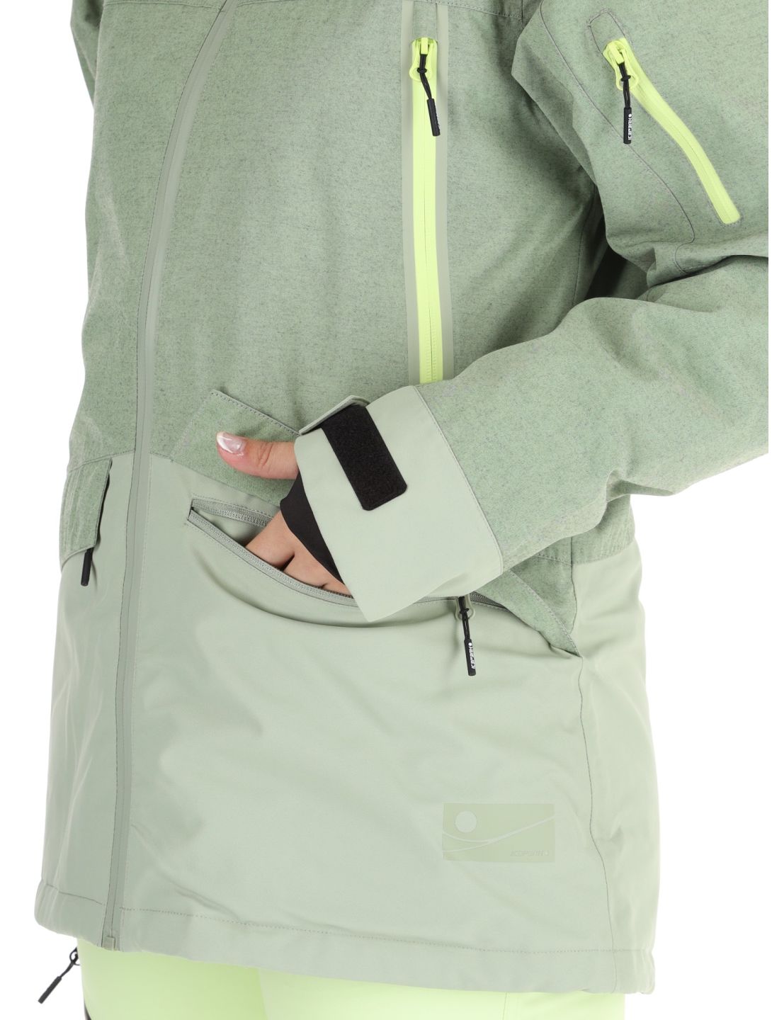 Icepeak, Cavour chaqueta de esquí mujeres Asparagus verde 