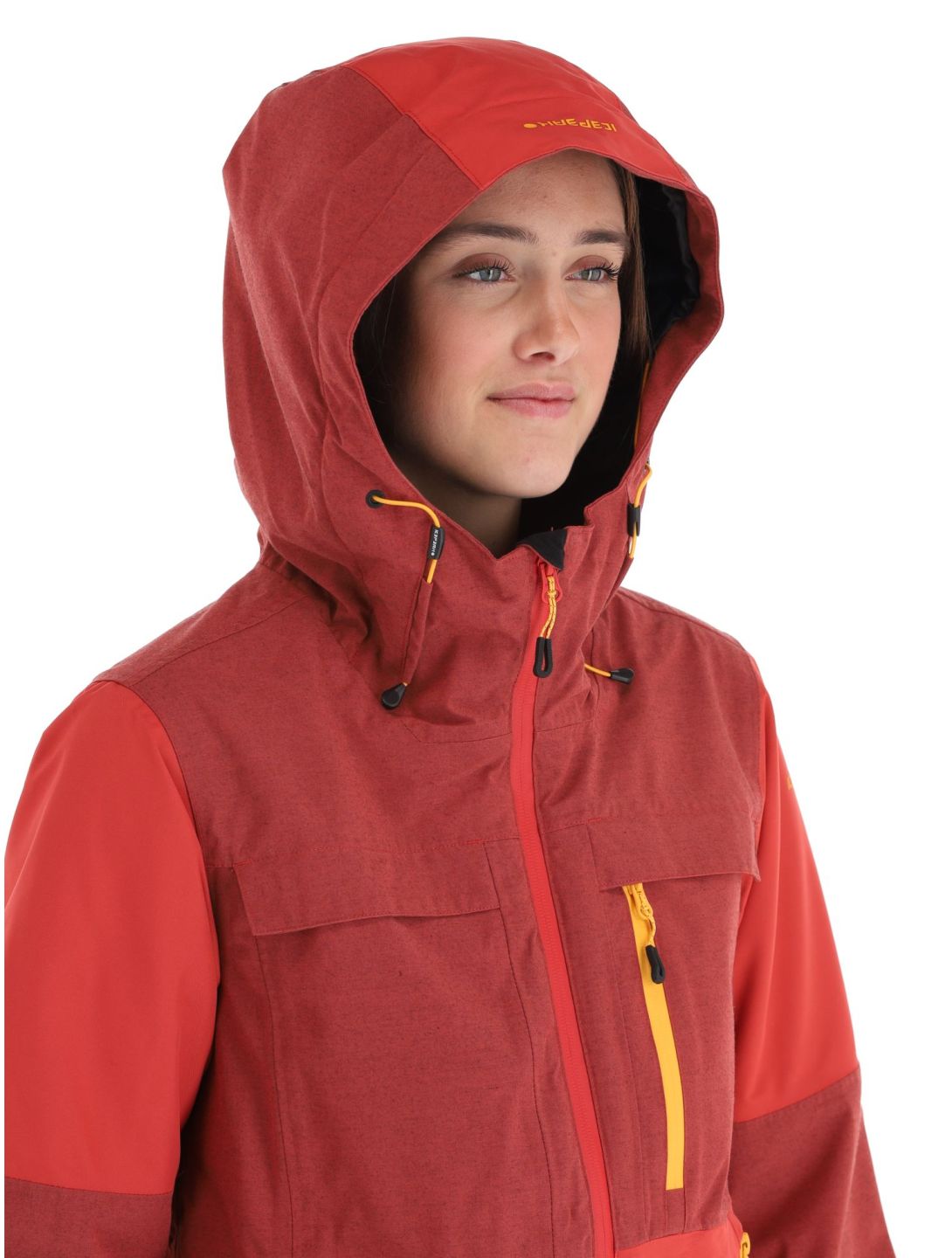 Icepeak, Cavour chaqueta de esquí mujeres Cranberry rojo 