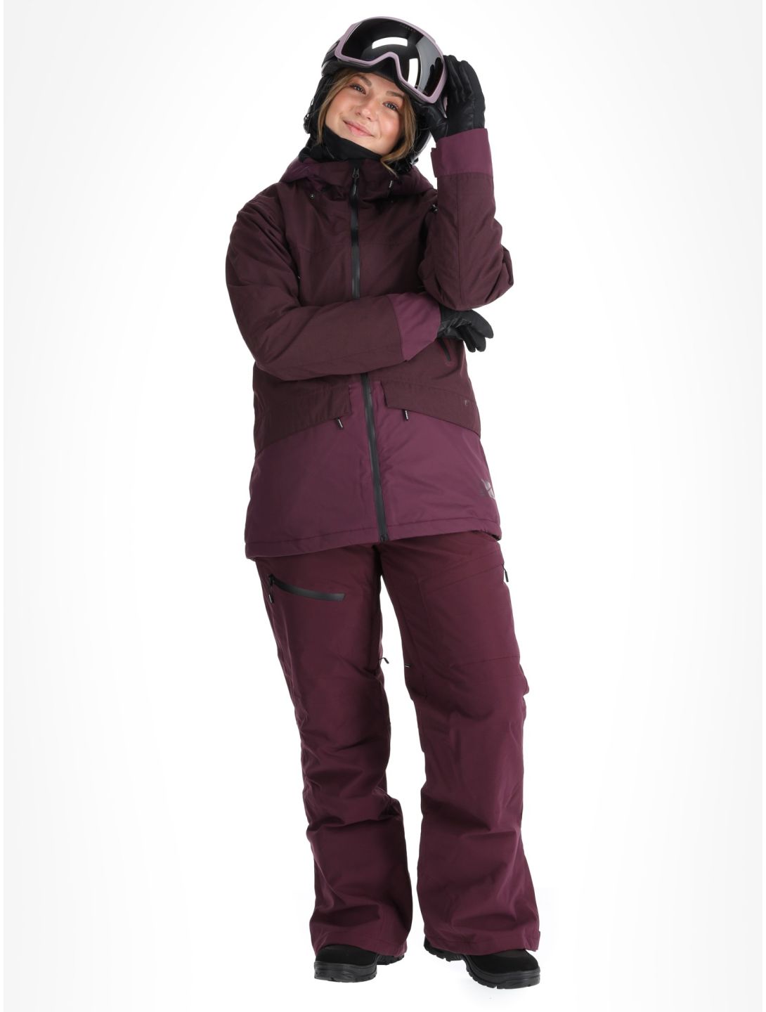 Icepeak, Cavour chaqueta de esquí mujeres Plum púrpura 