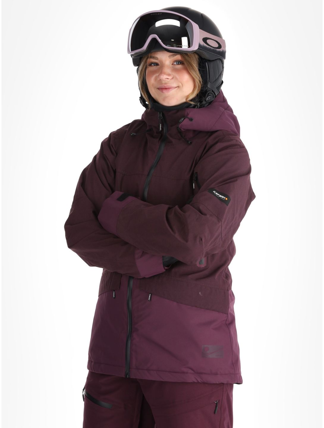 Icepeak, Cavour chaqueta de esquí mujeres Plum púrpura 