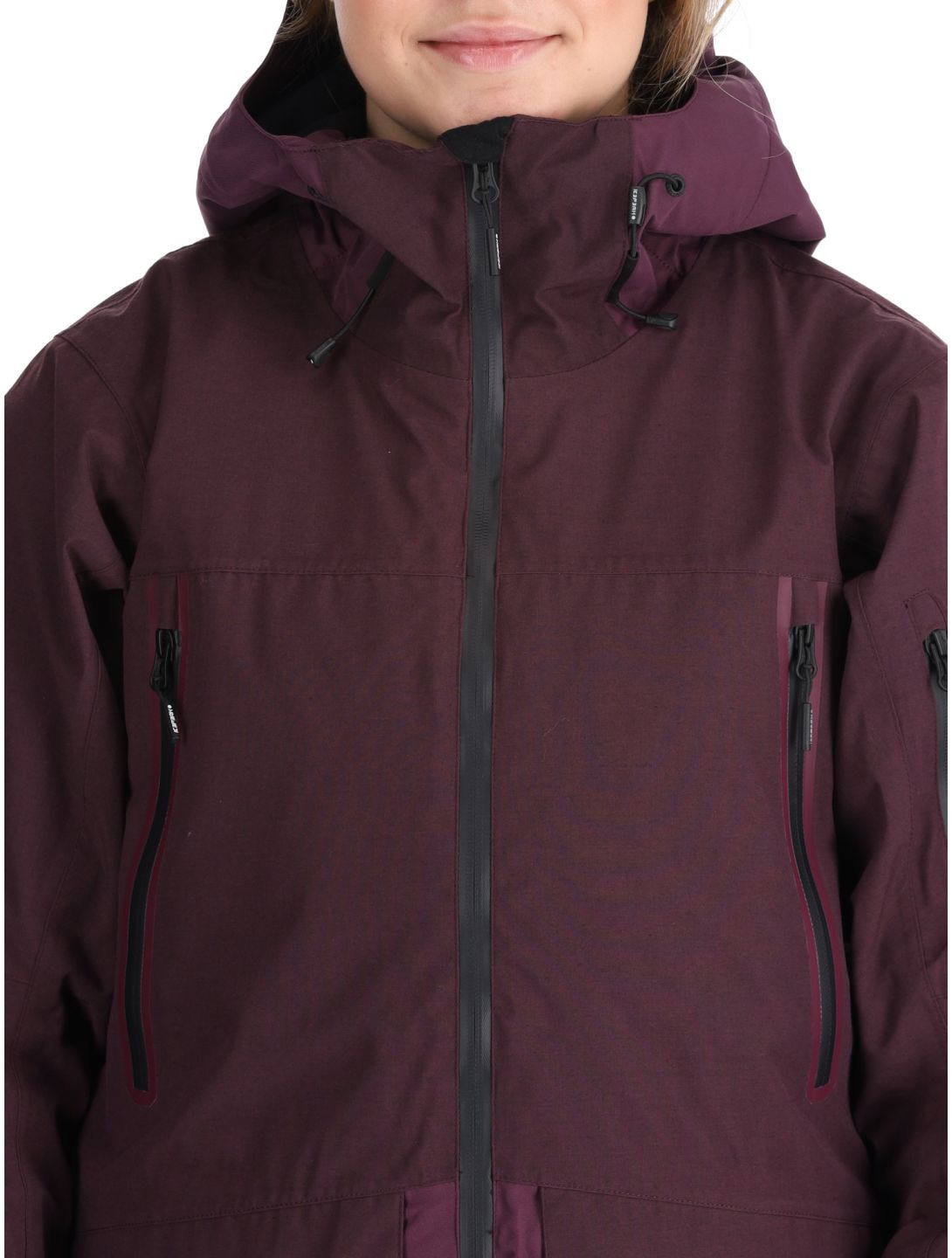 Icepeak, Cavour chaqueta de esquí mujeres Plum púrpura 