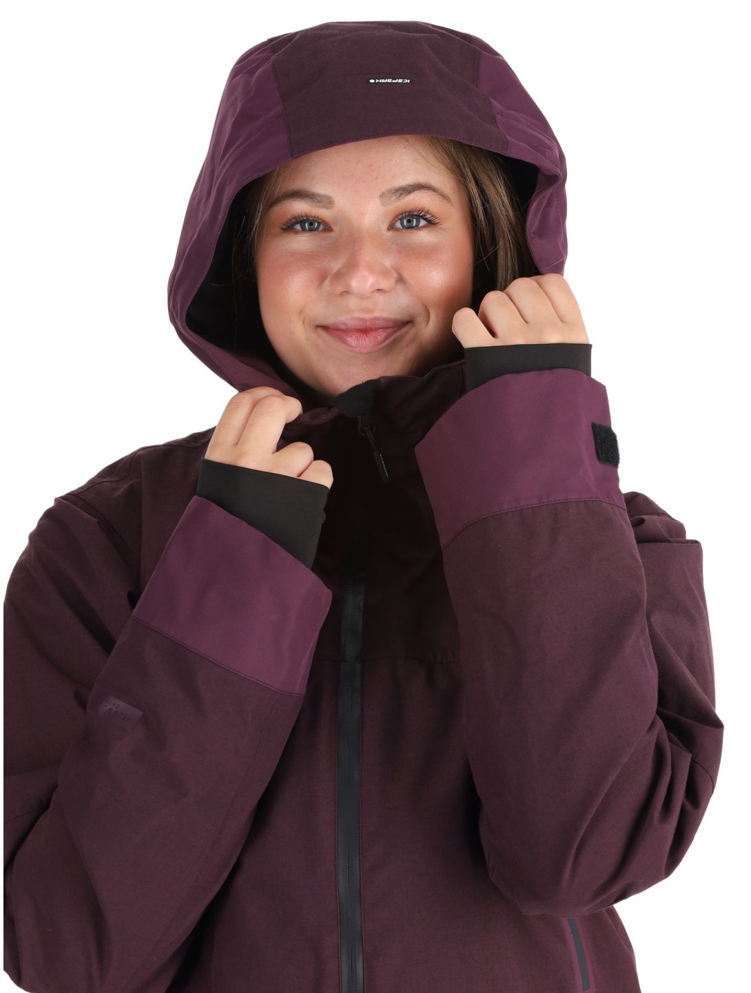 Icepeak, Cavour chaqueta de esquí mujeres Plum púrpura 