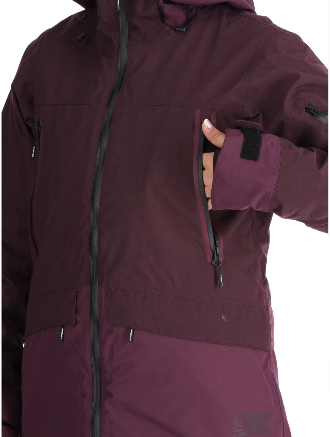 Icepeak, Cavour chaqueta de esquí mujeres Plum púrpura 