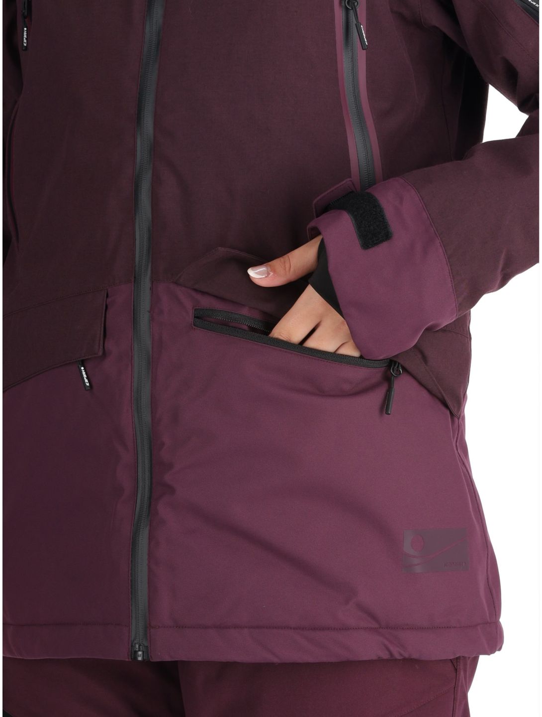 Icepeak, Cavour chaqueta de esquí mujeres Plum púrpura 