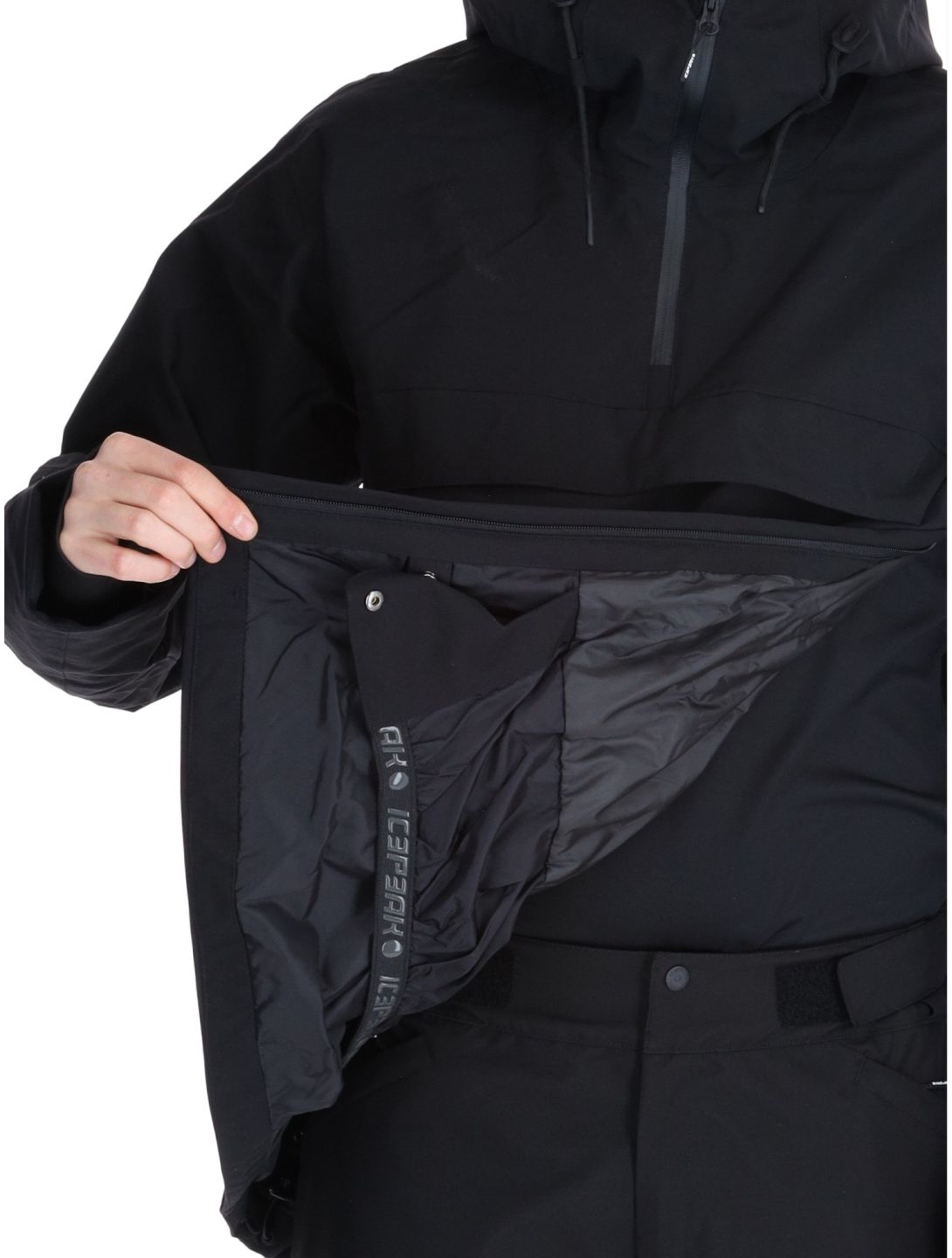 Icepeak, Charlton chaqueta de esquí hombres Black negro 