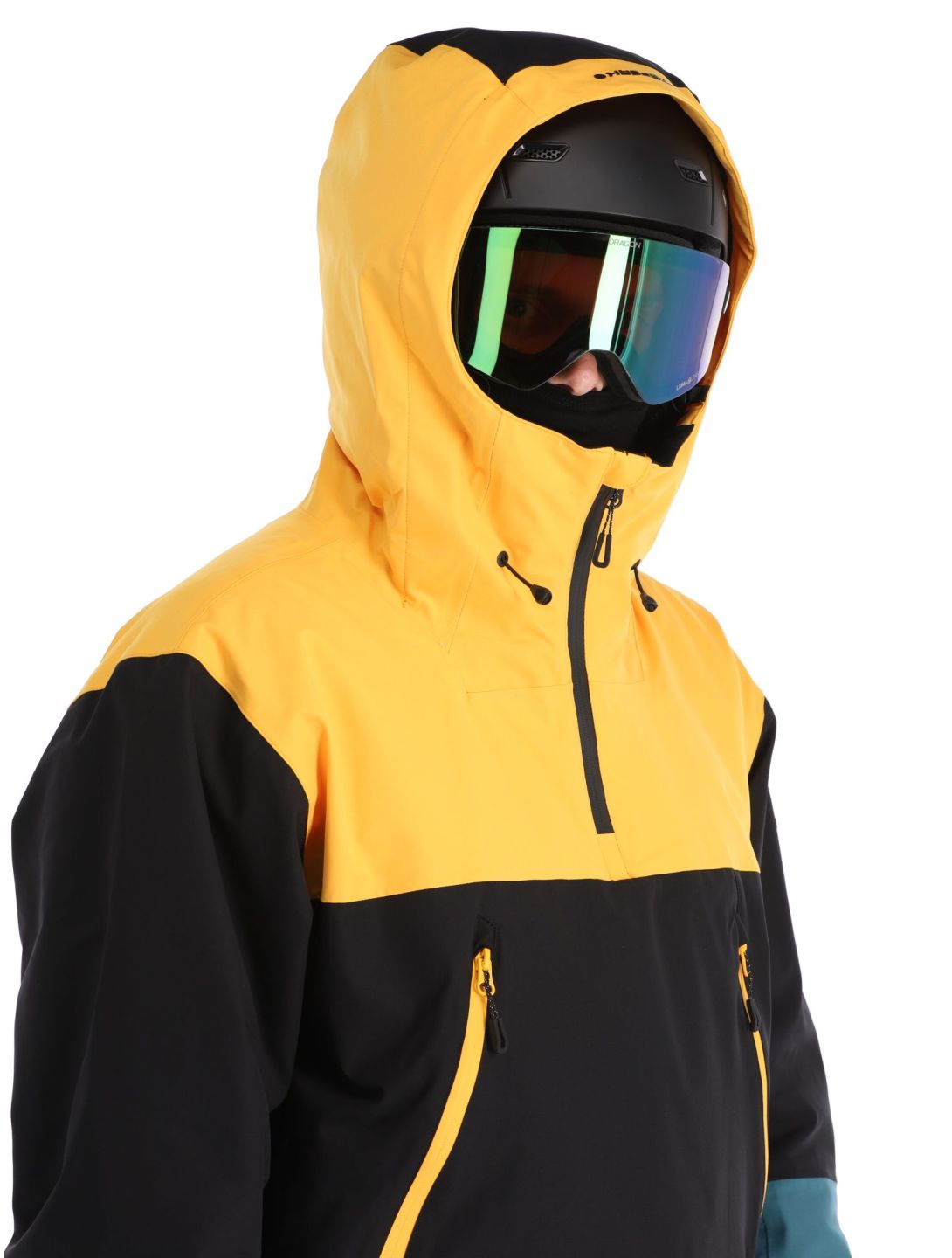 Icepeak, Charlton chaqueta de esquí hombres Emerald amarillo, negro, verde 