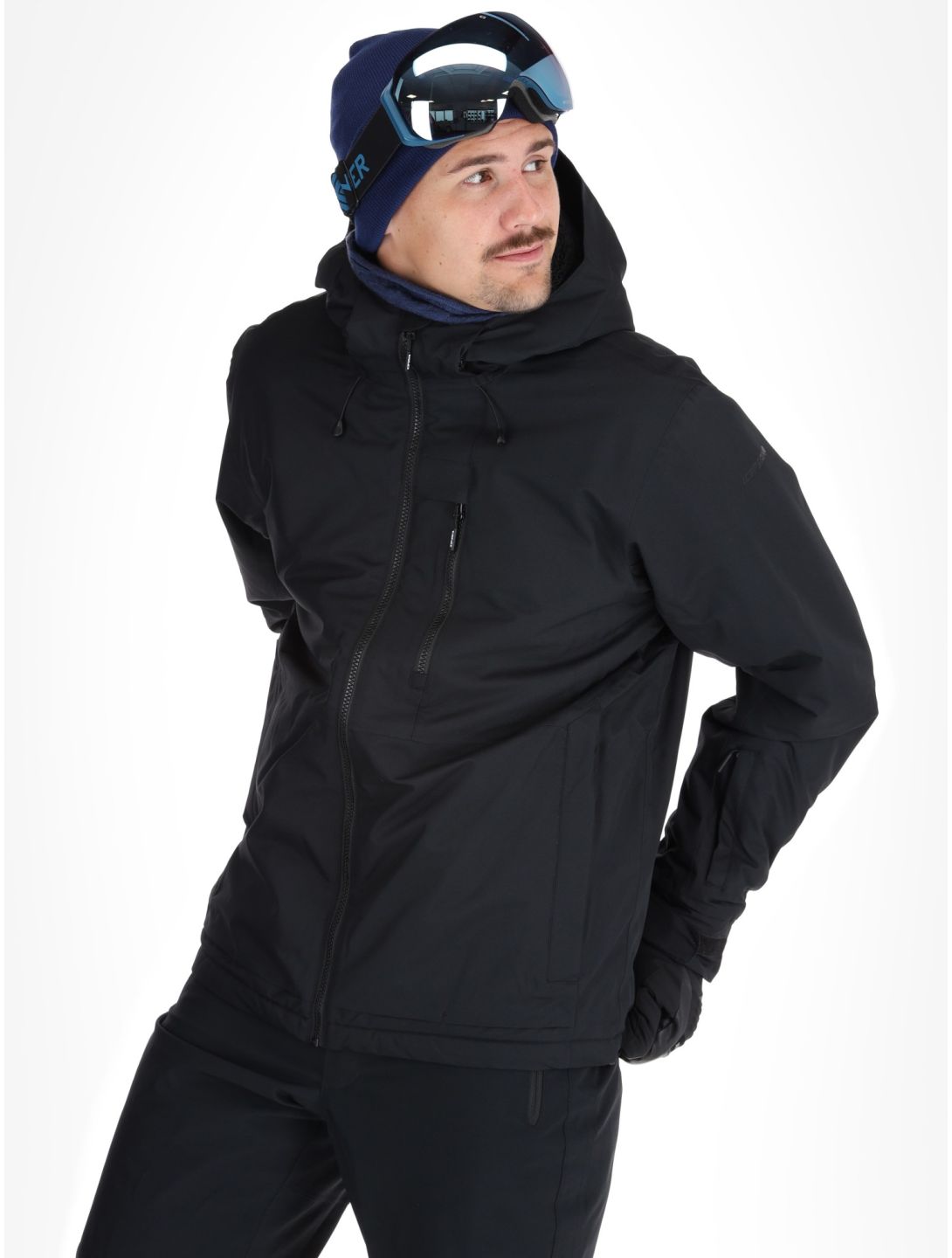 Icepeak, Chester chaqueta de esquí hombres Black negro 