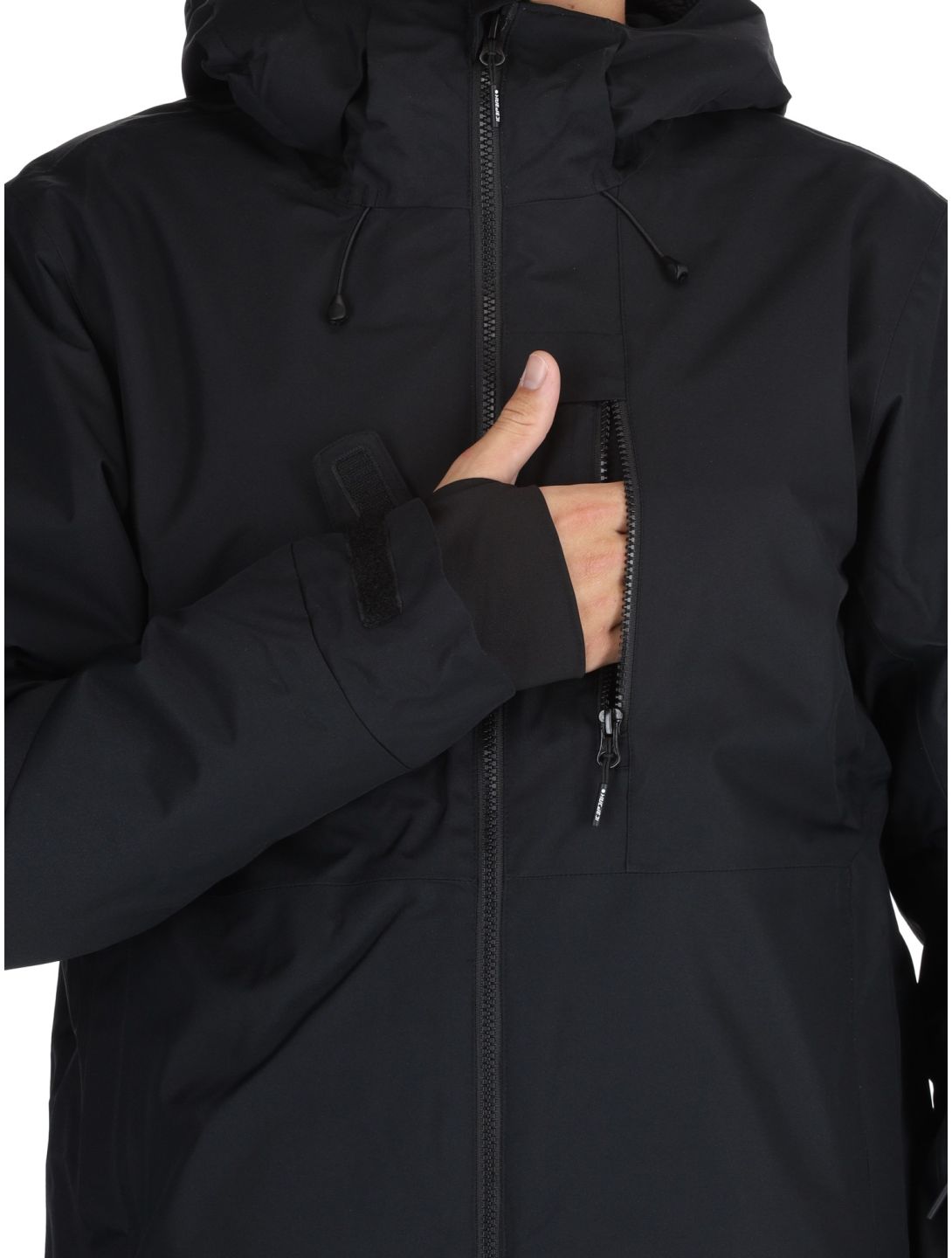 Icepeak, Chester chaqueta de esquí hombres Black negro 