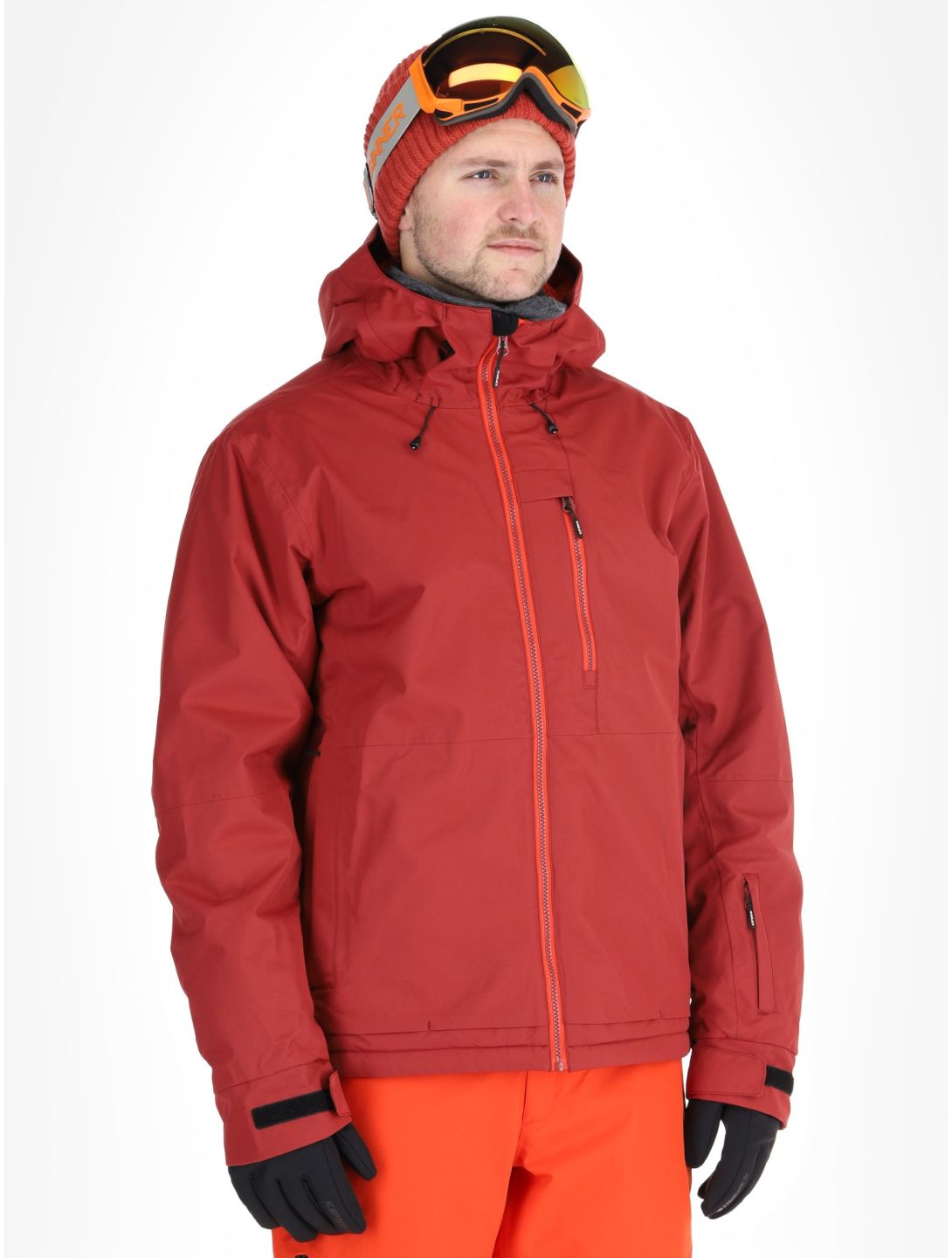 Icepeak, Chester chaqueta de esquí hombres Burned Orange naranja 