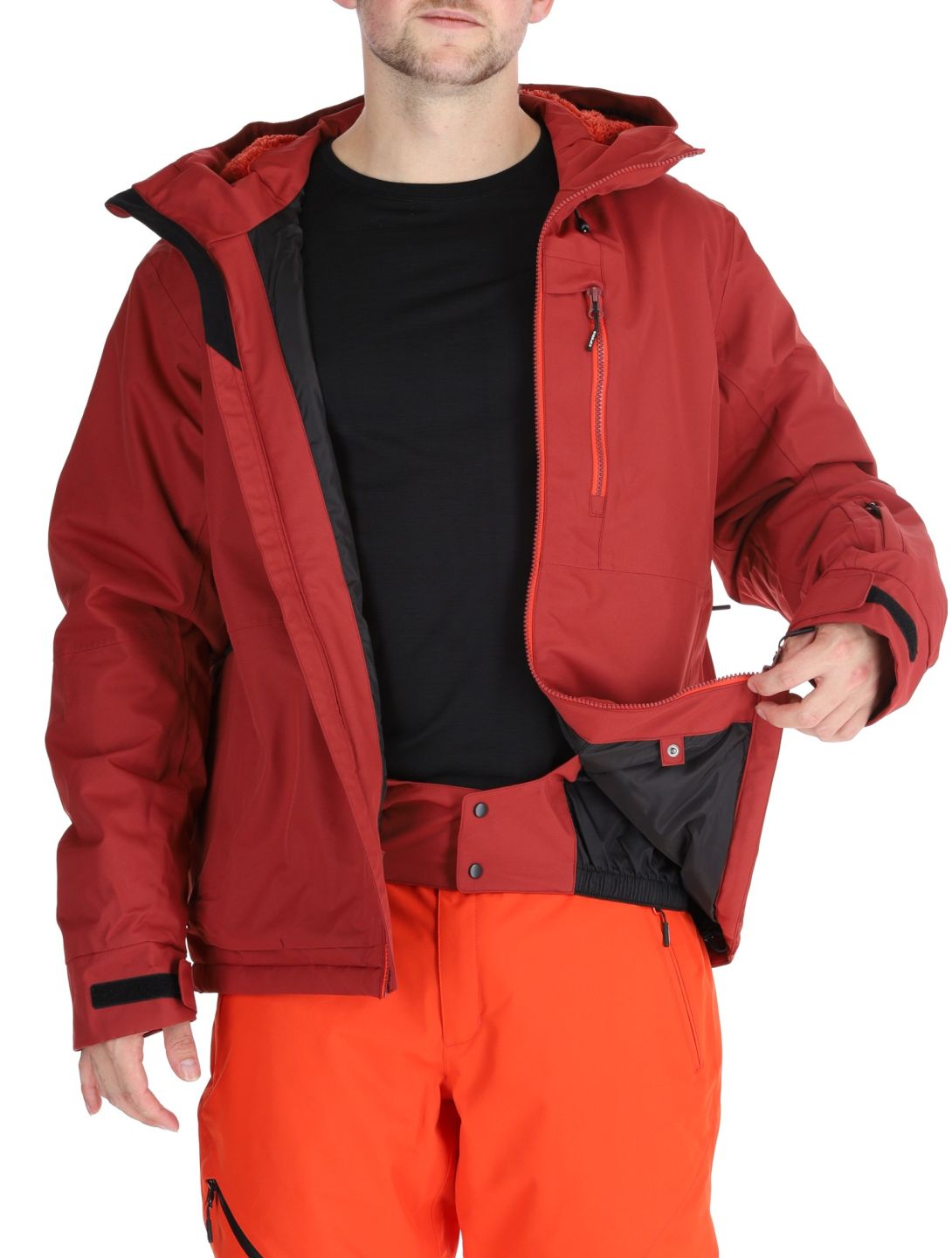 Icepeak, Chester chaqueta de esquí hombres Burned Orange naranja 