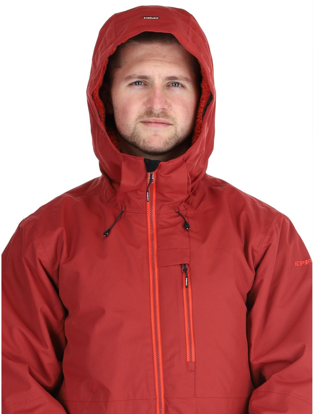 Icepeak, Chester chaqueta de esquí hombres Burned Orange naranja 