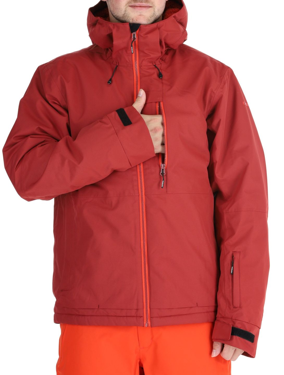 Icepeak, Chester chaqueta de esquí hombres Burned Orange naranja 