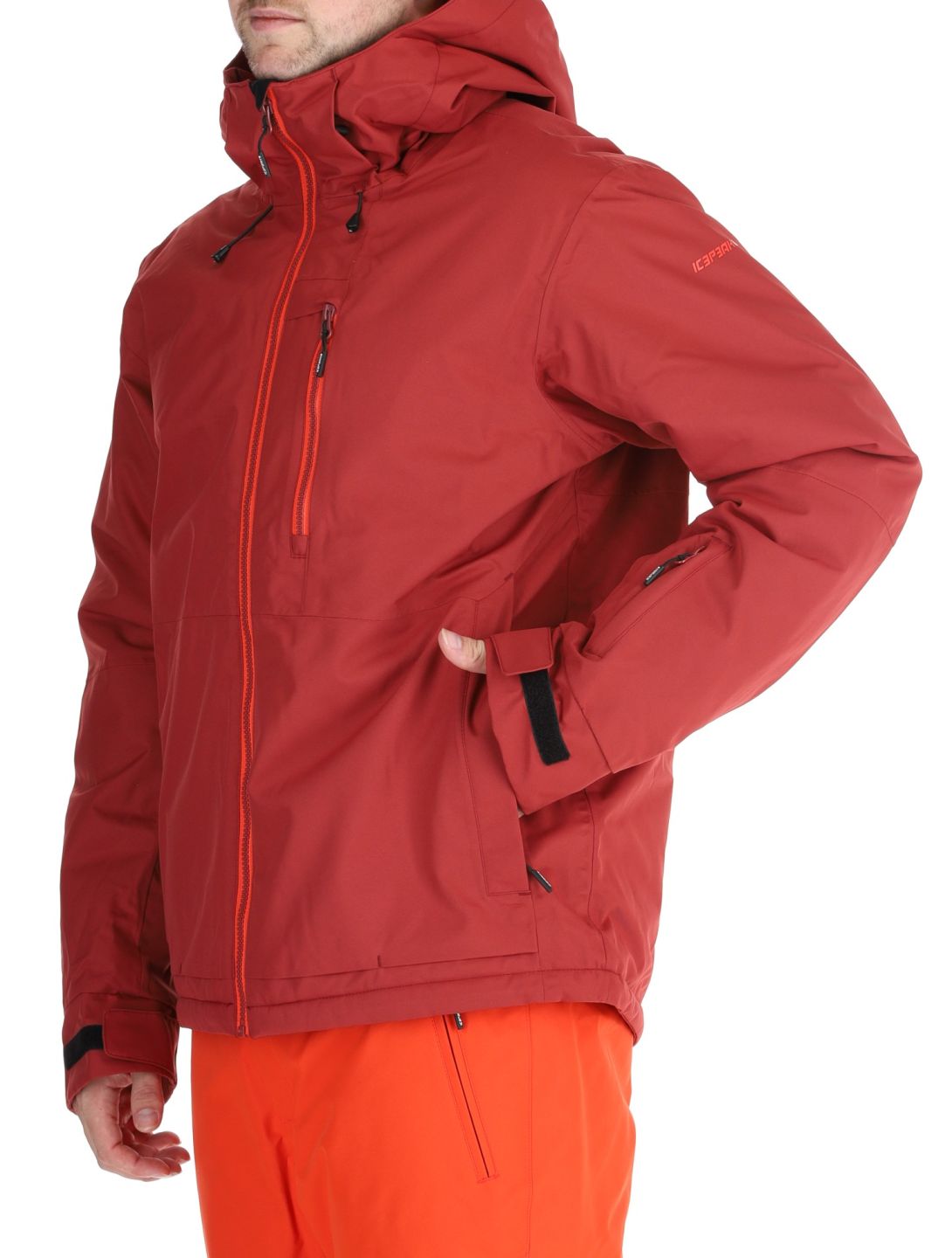 Icepeak, Chester chaqueta de esquí hombres Burned Orange naranja 