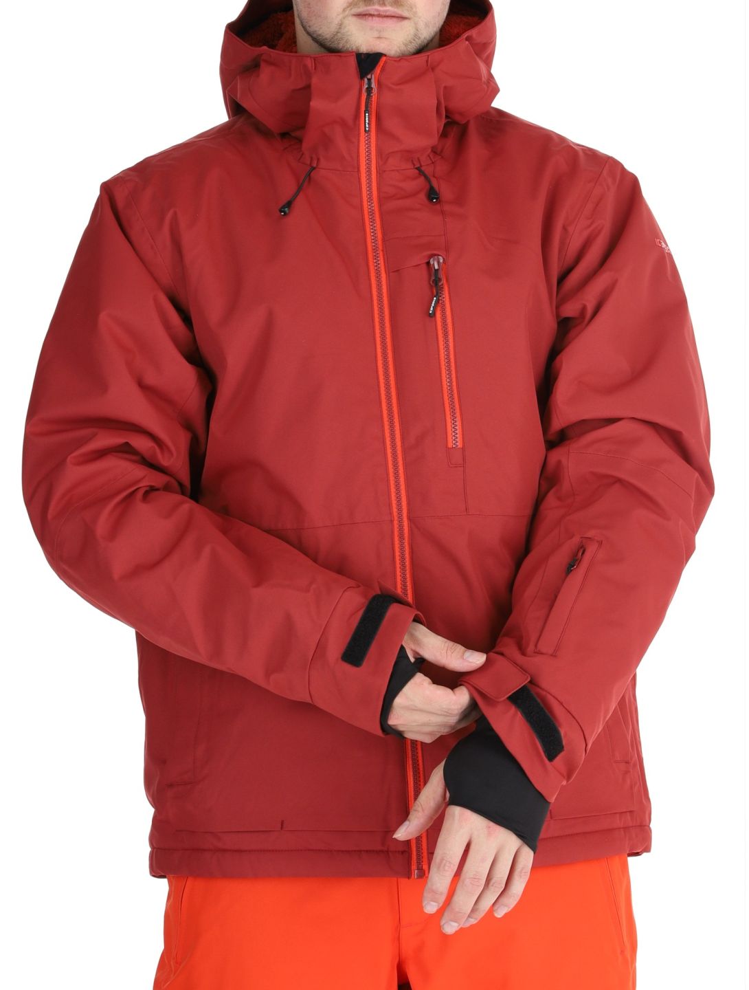 Icepeak, Chester chaqueta de esquí hombres Burned Orange naranja 