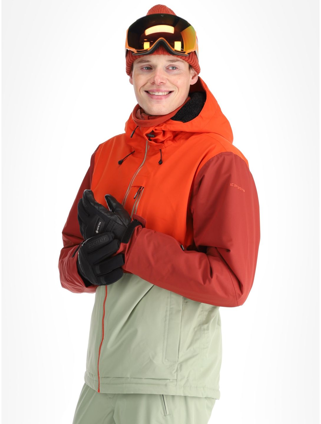 Icepeak, Chester chaqueta de esquí hombres Green verde 